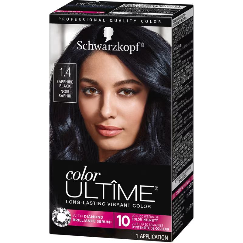 SCHWARZKOPF COLOR ULTIME #1.4 SAPPHIRE BLACK 60ML