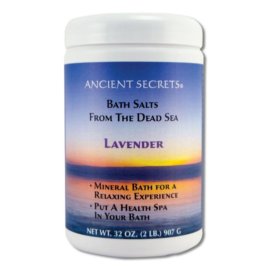 ANCIENT SECRETS DEAD SEA      Aromatherapy Bath Salts, Lavender (tub)    907g