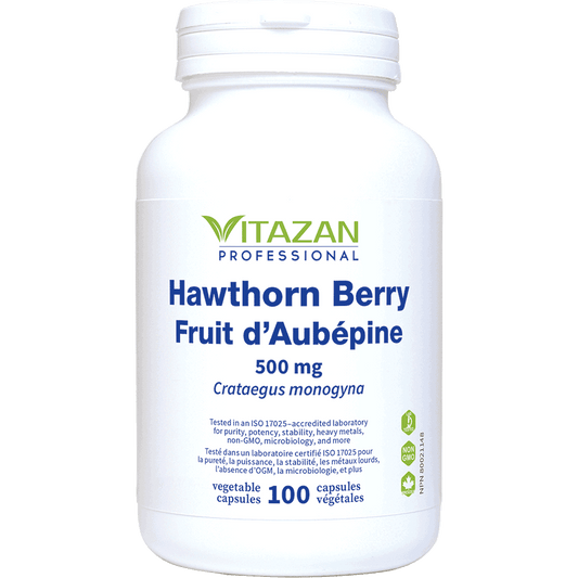 Vitazan    Hawthorn Berry (500 mg) 100 capsules