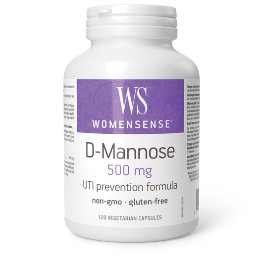 WomenSense  D-Mannose 500mg 120 vegicaps