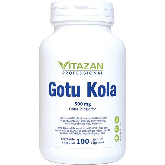 Vitazan    Gotu Kola (500 mg) 100 capsules