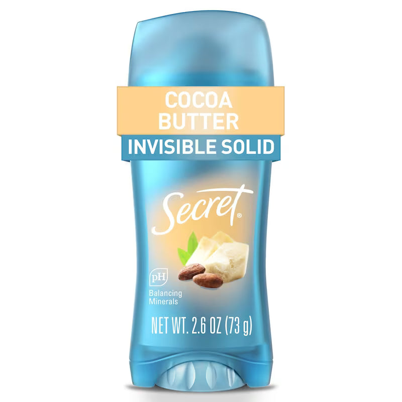 SECRET INVISIBLE SOLID COCOA BUTTER 73G