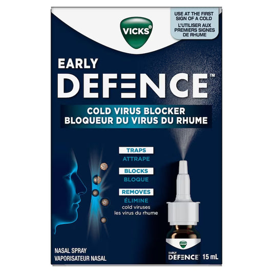 VICKS EARLY DEFENCE NASAL SP 15ML SPRAY