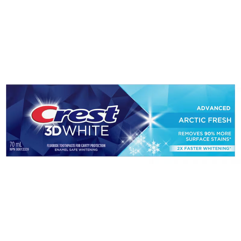 CREST 3D WHITE ADVANCED TOOTHPASTE ARCTIC FRSH70ML