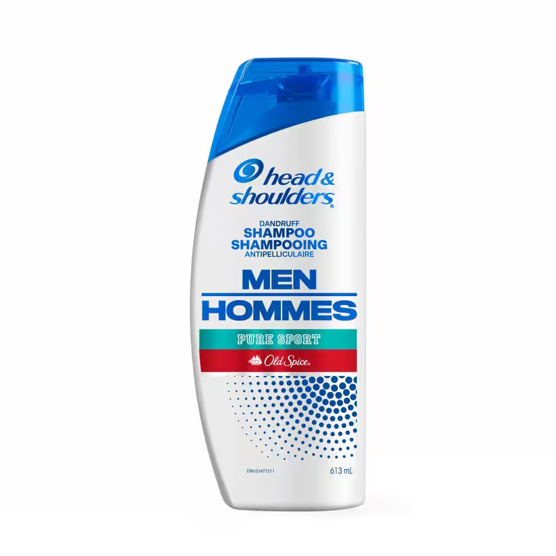 HEAD&SHOULDERS OLD SPICE SHP PURE SPORT 613ML SHAMPOO MED.