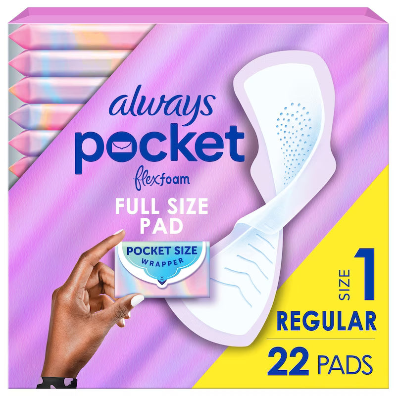 ALWAYS POLY FLEXFOAM INFINITY SZ 1 22 pack of 3