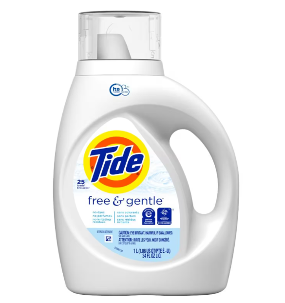 TIDE FREE & GENTLE HE 1L pack of 6