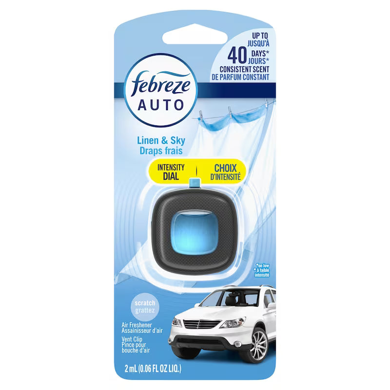 FEBREZE AUTO LINEN AND SKY 2ML