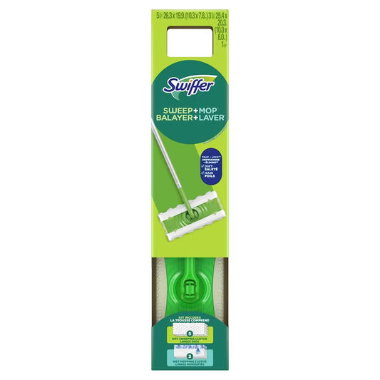 SWIFFER SWEEPER KIT STARTER HANGING pack of 6