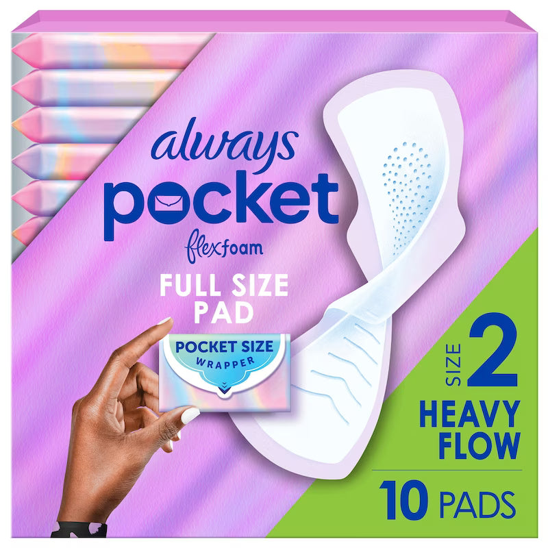 ALWAYS POLY FLEXFOAM INFINITY SZ 2 10 pack of 4