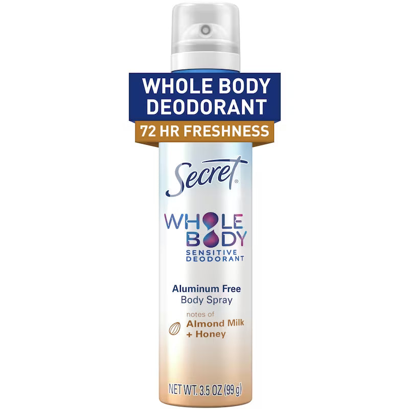 SECRET BODY DEODORANT SP ALMOND&HONEY 99G