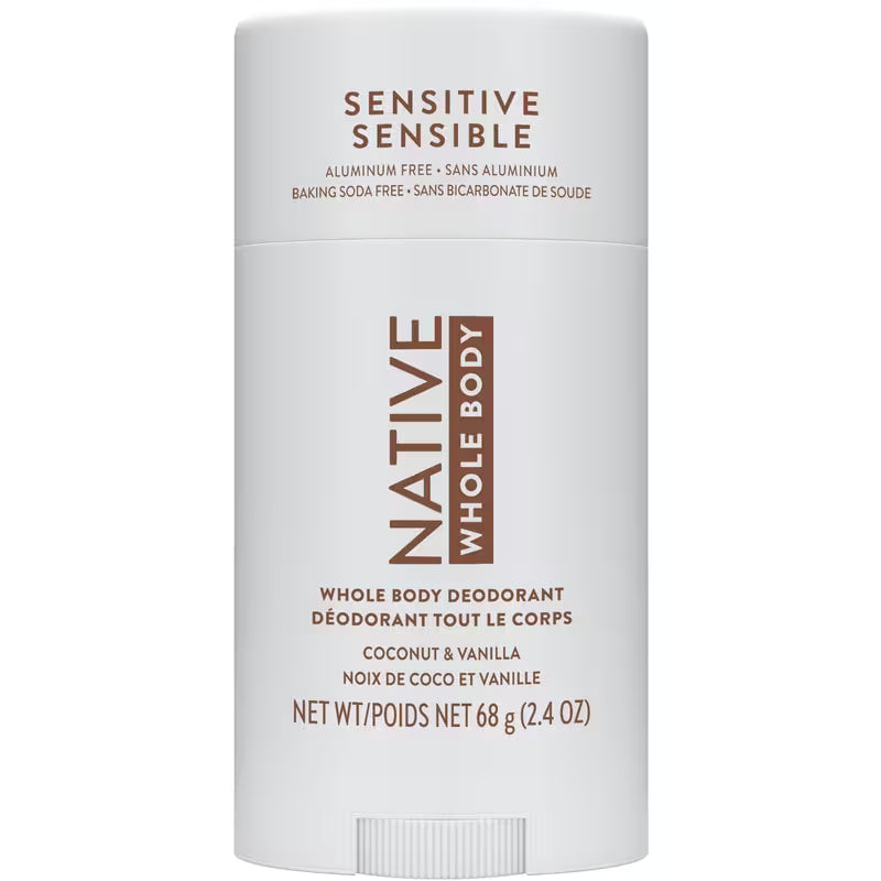 NATIVE WHOLE BODY DEODORANT COCONUT & VANILLA 68G