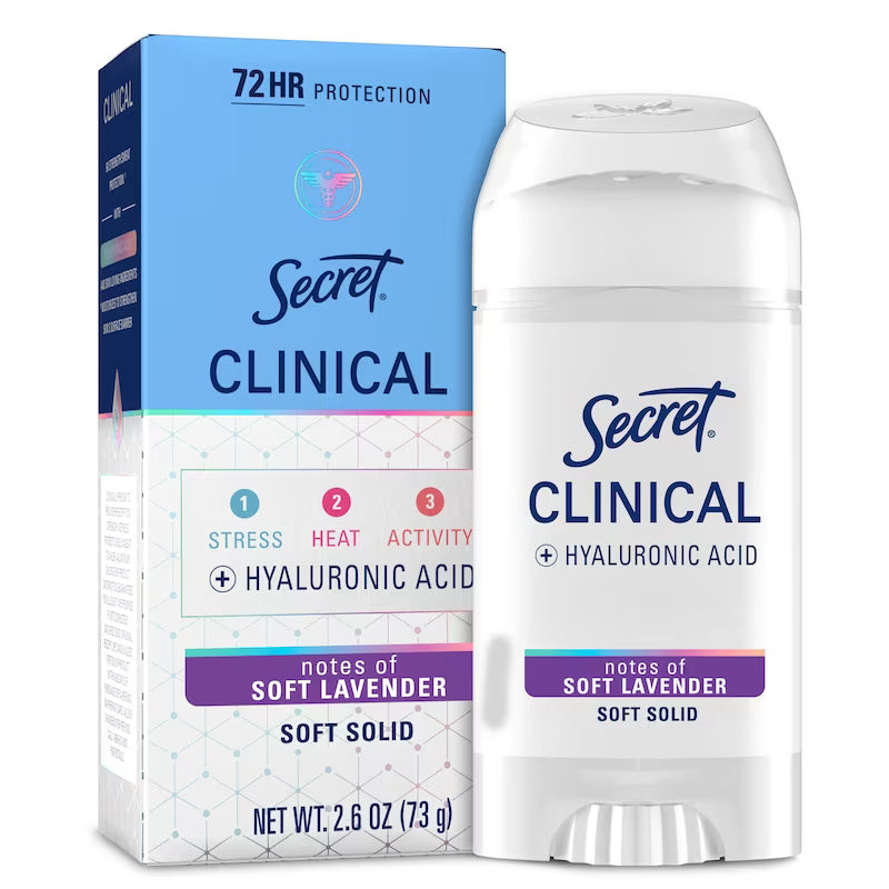 SECRET CLINICAL SOFT LAVANDER 45G