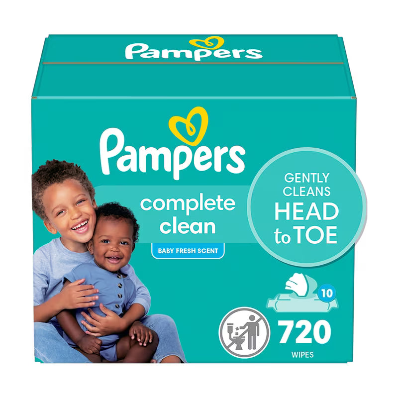 PAMPERS BABY WIPES BABY FRESH SCENT 720