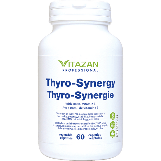Vitazan    Thyro-Synergy (With 100 IU Vitamin E) 60 capsules