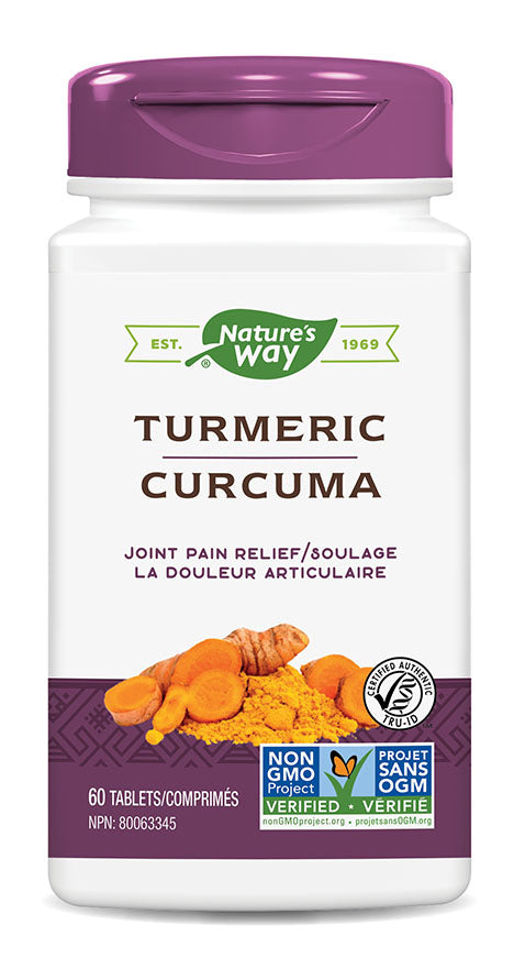 Nature's Way - Turmeric - 60 Veg Tabs