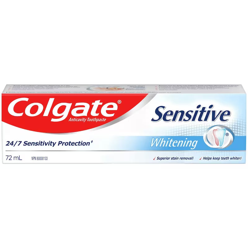 COLGATE TOOTHPASTE BASE SENSITIVE WHITENING 72ML TOOTHPASTE