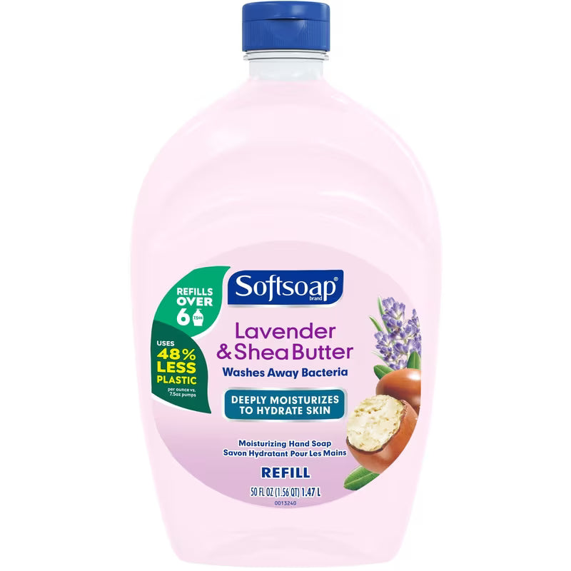 SOFTSOAP HAND SOAP LIQ LAVENDER & SHEA REFILL 1.47L LIQUID
