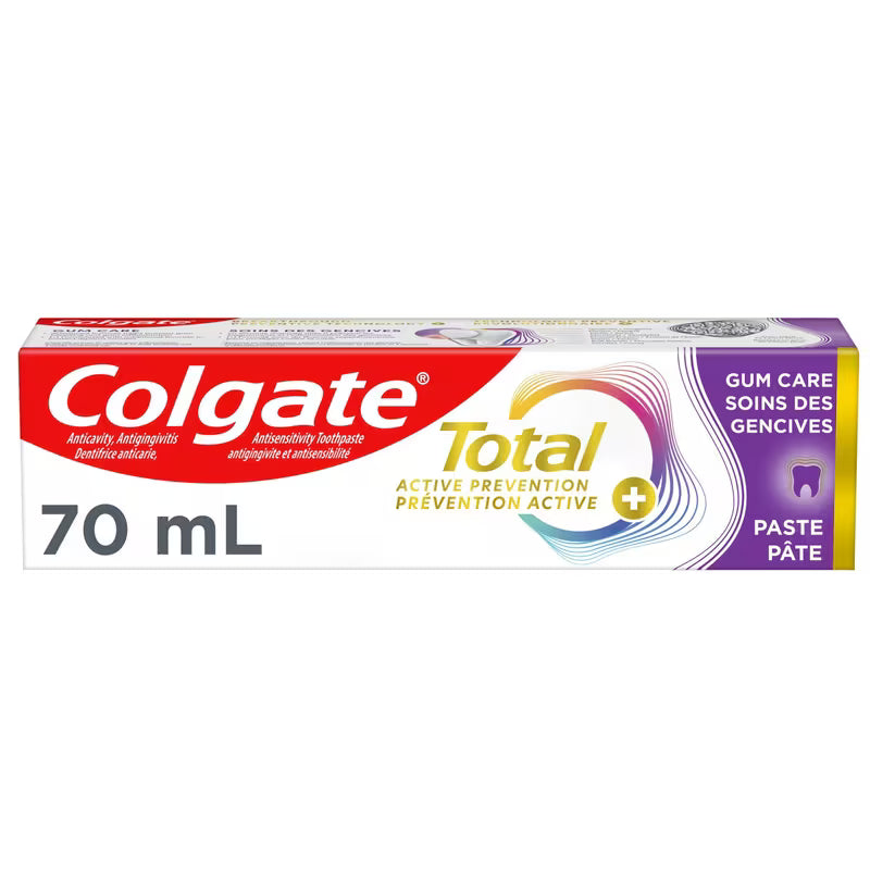 COLGATE TOOTHPASTE TOTAL GUM PROTECTION 70ML TOOTHPASTE