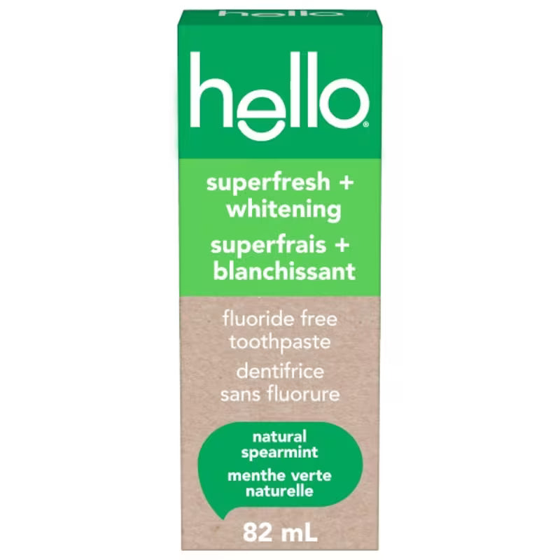 HELLO TOOTHPASTE SUPER FRESH PLUS 82ML TOOTHPASTE