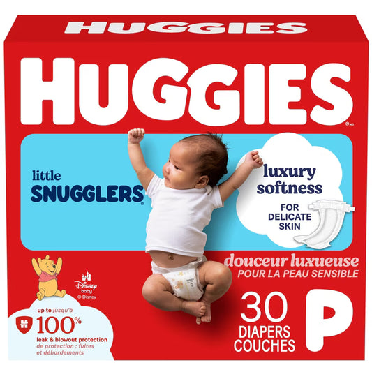 HUGGIES ULTRATRIM PREEMIES PK 30 pack of 6