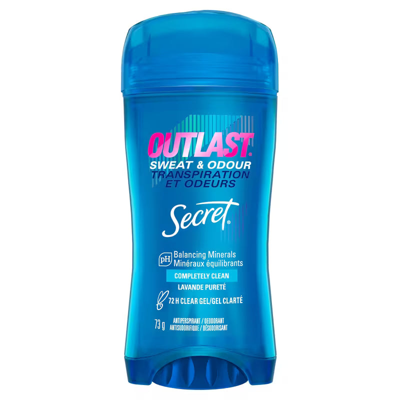 SECRET OUTLAST AP CL GEL SWEAT&ODOR CMPL CLEAN 73G