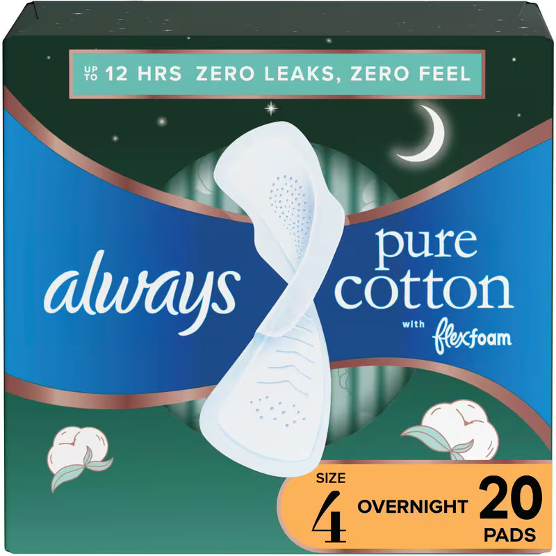 ALWAYS INFINITY NATURAL SIZE 4 20 pack of 3
