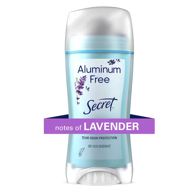 SECRET DEODORANT ALUMINUM FREE LAVENDER 68G