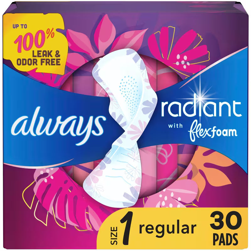 ALWAYS RADIANT INFINITY RG W/WINGS SCENTED 30 pack of 3