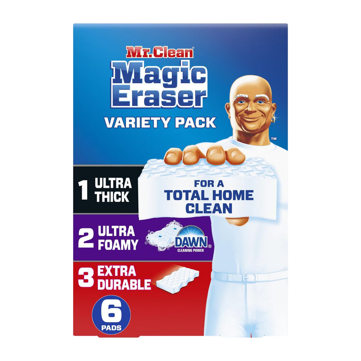 MR CLEAN MAGIC ERASER ULTRA THICK 1 pack of 8