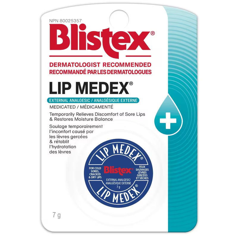 BLISTEX LIP MEDEX JAR BLISTER 7G OINTMENT pack of 12