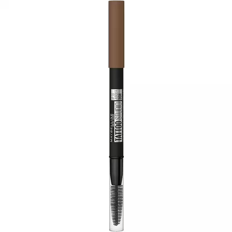 MAYBELLINE TATTOO STUDIO BROW PENCIL SOFT BROWN pack of 2