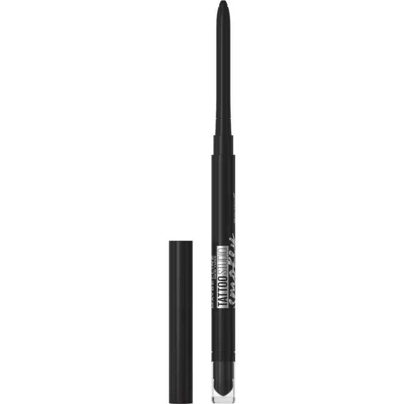 MAYBELLINE TATTOO STUDIO EYE LINER SMOKE BLACK pack of 2