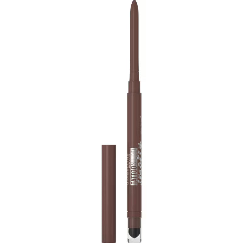 MAYBELLINE TATTOO STUDIO EYE LINER SMOKE BROWN pack of 2