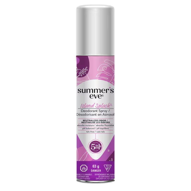 SUMMERS EVE DEODORANT SP FEMININE ISLAND SPLASH63G