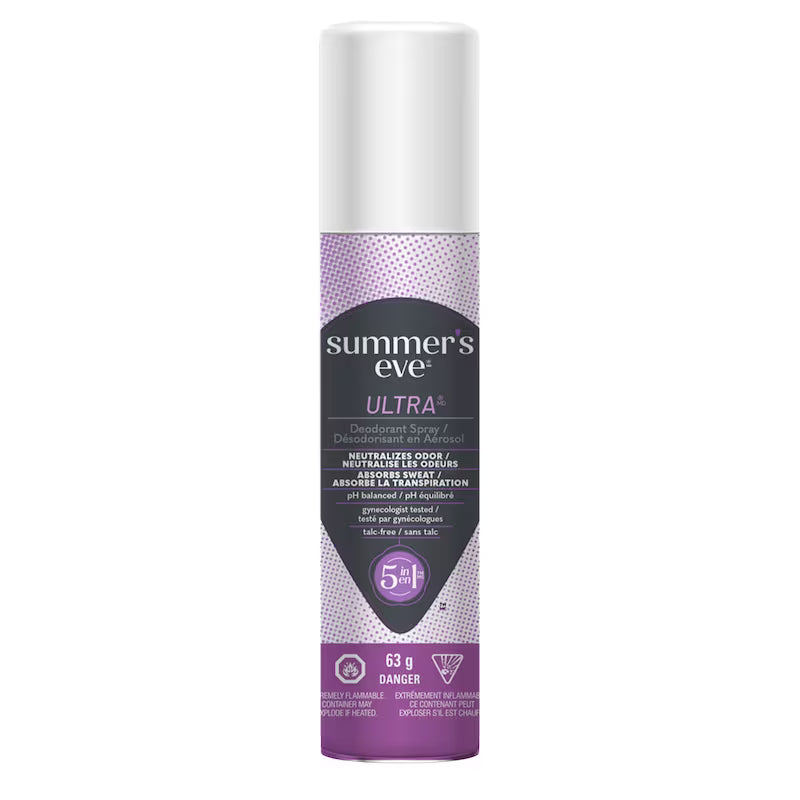 SUMMERS EVE DEODORANT SP FEMININE ULTRA 63G AEROSOL