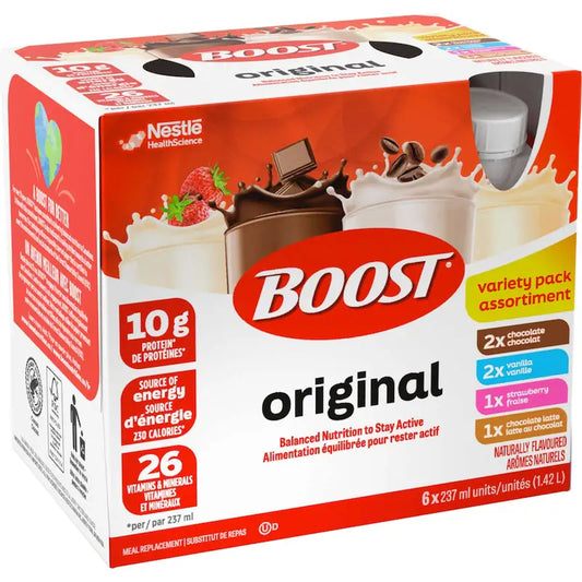 BOOST ORIGINAL VARIETY PRISMA 6X237ML LIQUID pack of 4
