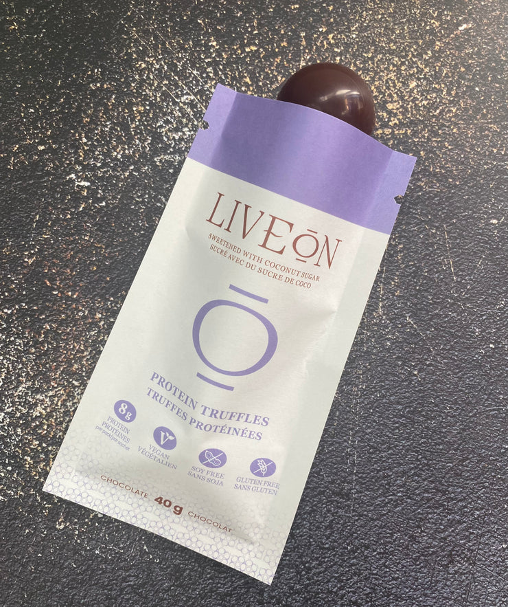 LIVE ON Chocolate   Protein Truffles 40g - Pre-order only   40 g