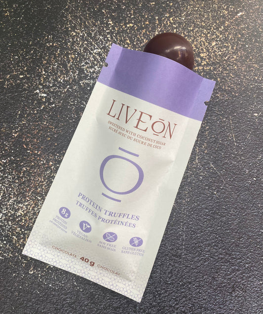 LIVE ON Chocolate   Protein Truffles 40g - Pre-order only   40 g