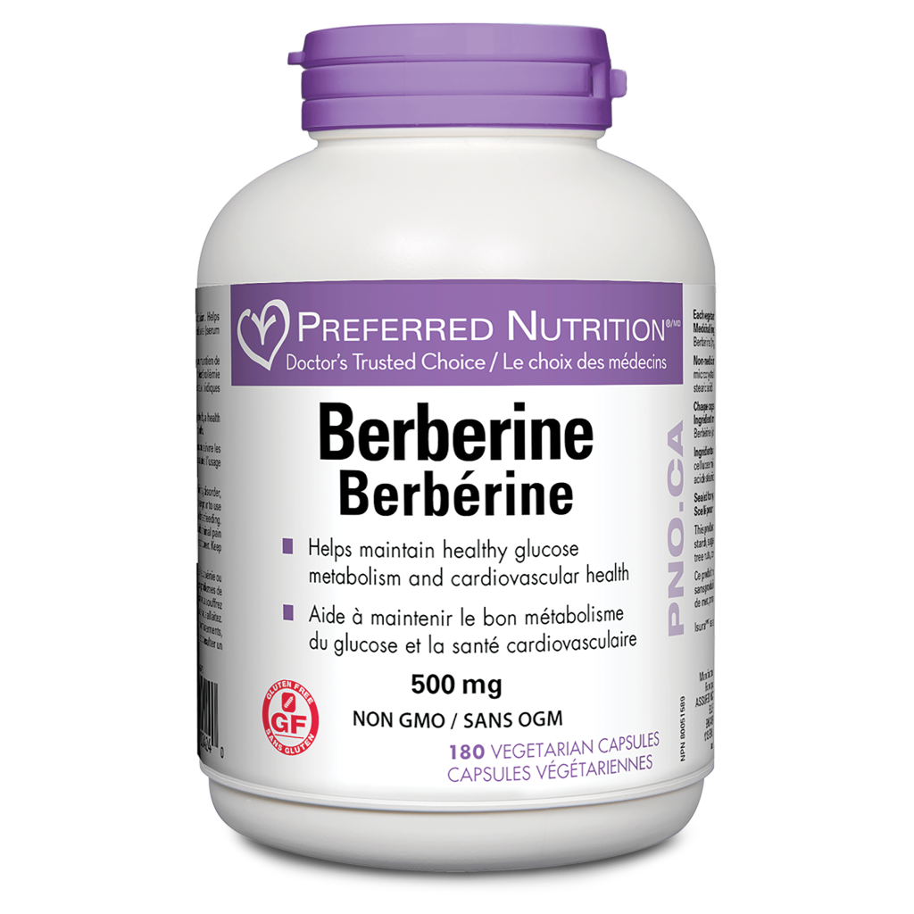Berberine 500mg 180 vegicaps-