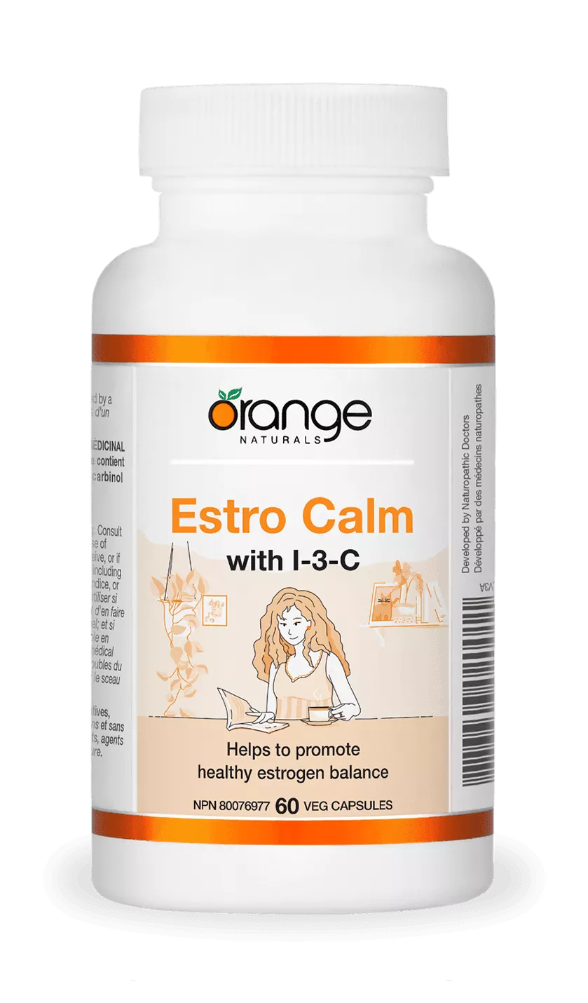 Orange Naturals      Estro Calm with I-3-C 200mg      60 v-caps