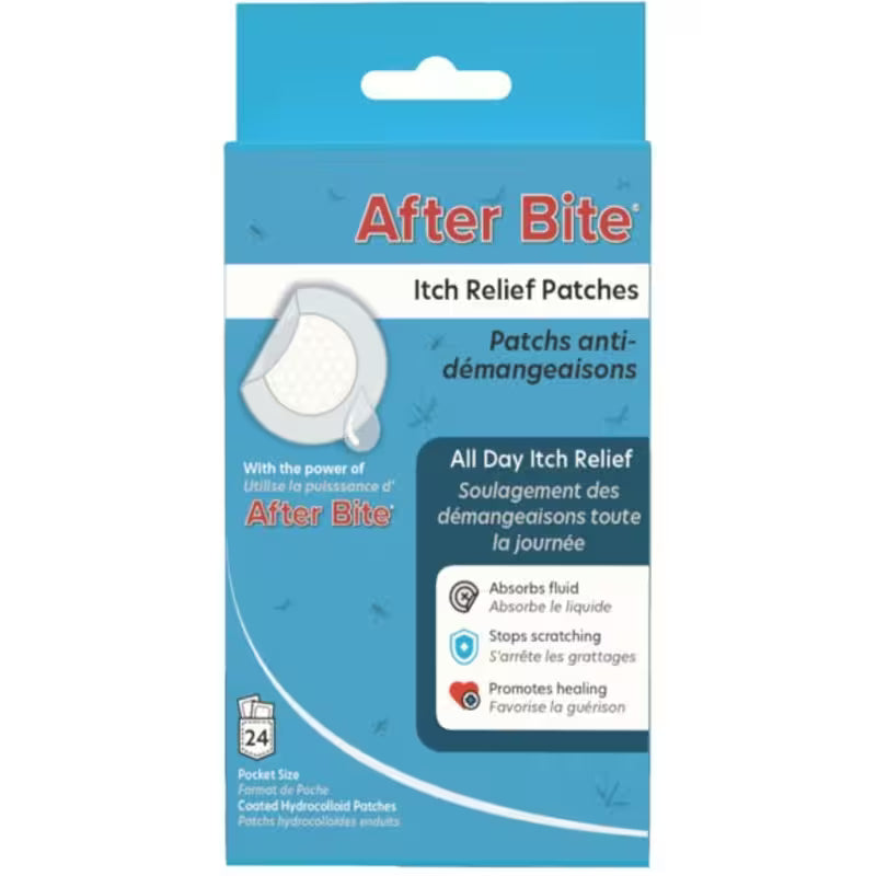 AFTER BITE PATCHES ITCH RELIEF 24 PATCH MED.