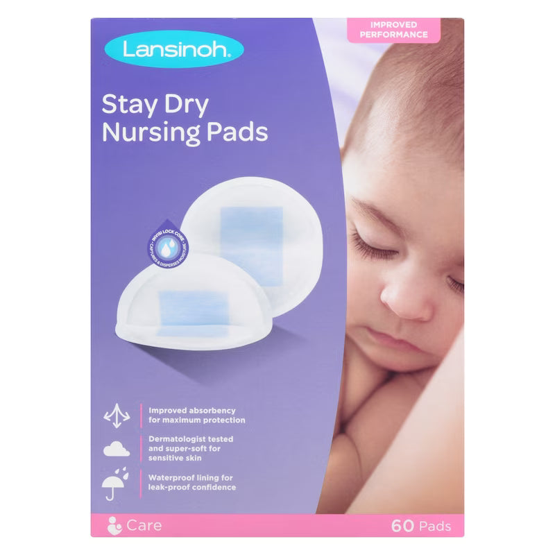 LANSINOH NURSING PADS DISPOSABLE 60