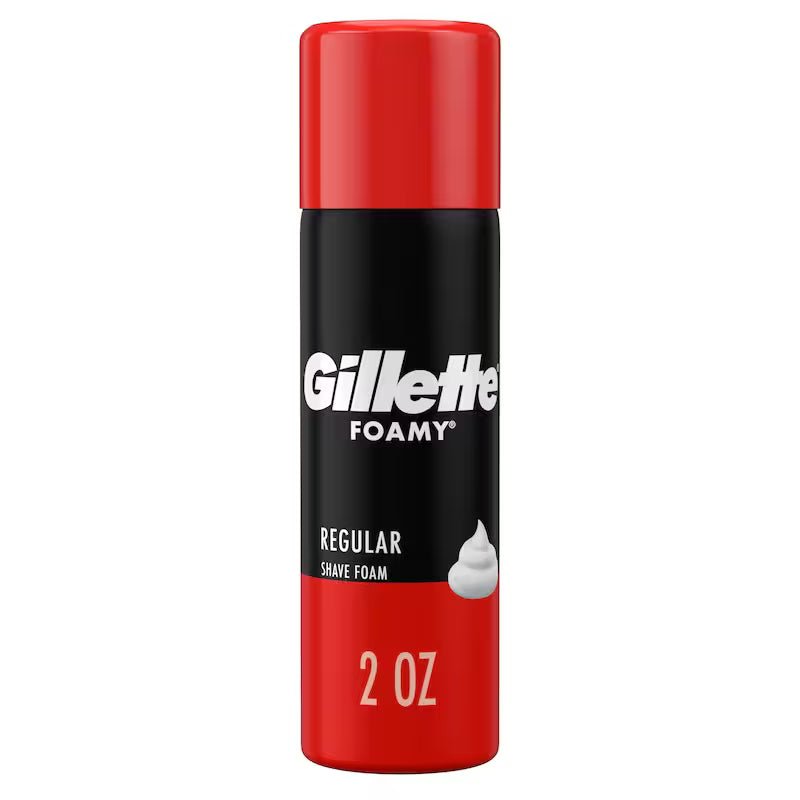 GILLETTE SHAVE FOAM 71G pack of 8