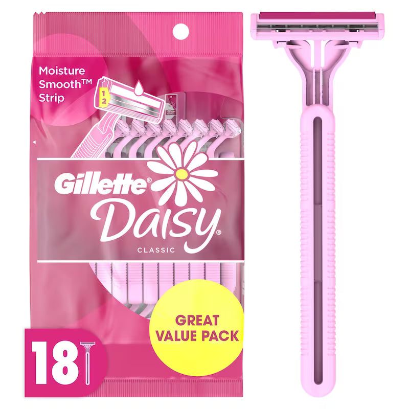GILLETTE DAISY RAZORS DISPOSABLE 18