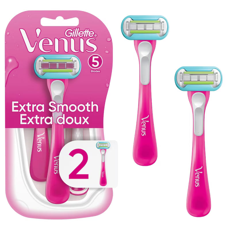 GILLETTE VENUS EXTRA SMOOTH RAZOR DISPOSABLE 2