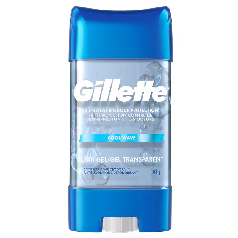 GILLETTE CLEAR GEL DEOD COOL WAVE 108G