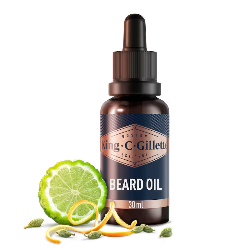 KING C GILLETTE OIL BEARD 30ML