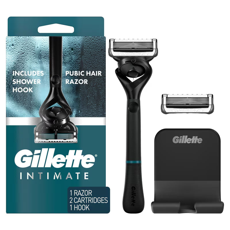 GILLETTE INTIMATE 2 CARTIGES 1 RAZOR