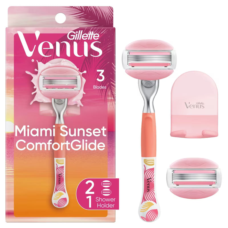 VENUS COMFORTGLIDE RAZOR HIB&COCO SUNSET W/2 CART